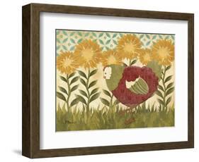 Sunny Hen II-Paul Brent-Framed Art Print