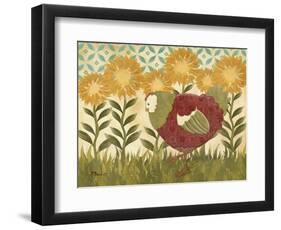 Sunny Hen II-Paul Brent-Framed Art Print