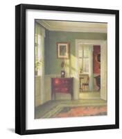 Sunny Interior-Carl Holsoe-Framed Art Print