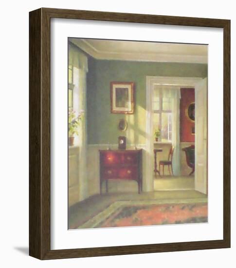 Sunny Interior-Carl Holsoe-Framed Art Print