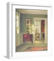 Sunny Interior-Carl Holsoe-Framed Art Print