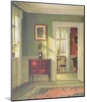 Sunny Interior-Carl Holsoe-Mounted Art Print