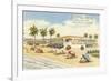 Sunny Isle Motel, Miami Beach, Florida-null-Framed Art Print