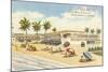 Sunny Isle Motel, Miami Beach, Florida-null-Mounted Art Print