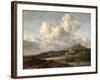 Sunny Landscape-Jacob Isaaksz. Or Isaacksz. Van Ruisdael-Framed Giclee Print