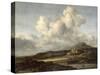 Sunny Landscape-Jacob Isaaksz. Or Isaacksz. Van Ruisdael-Stretched Canvas