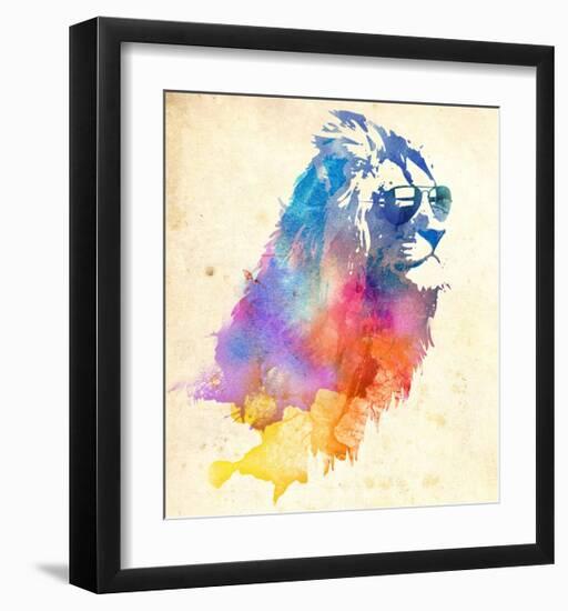 Sunny Leo-Robert Farkas-Framed Art Print