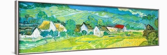 Sunny Meadow in Arles, c.1890 (detail)-Vincent van Gogh-Framed Art Print