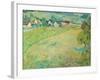 Sunny Meadow Near Auvers, 1890-Vincent van Gogh-Framed Giclee Print