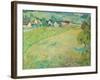 Sunny Meadow Near Auvers, 1890-Vincent van Gogh-Framed Giclee Print