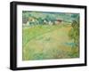 Sunny Meadow Near Auvers, 1890-Vincent van Gogh-Framed Giclee Print