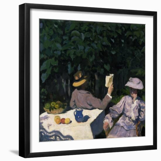 Sunny Morning, 1905-Karoly Ferenczy-Framed Giclee Print