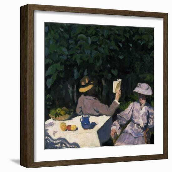 Sunny Morning, 1905-Karoly Ferenczy-Framed Giclee Print