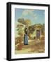 Sunny Morning, Villiers-Le-Bel-Childe Hassam-Framed Giclee Print