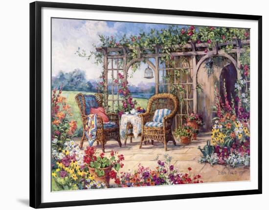 Sunny Morning-Barbara Mock-Framed Premium Giclee Print