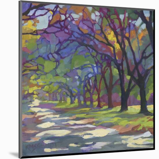 Sunny Oaks-Karen Mathison Schmidt-Mounted Art Print