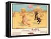 Sunny Rhyl-Septimus Edwin Scott-Framed Stretched Canvas