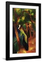 Sunny Road-Auguste Macke-Framed Giclee Print