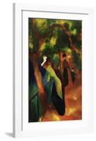 Sunny Road-Auguste Macke-Framed Giclee Print