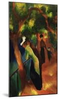 Sunny Road-Auguste Macke-Mounted Giclee Print