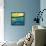 Sunny Seaside I-Joyce Combs-Framed Stretched Canvas displayed on a wall