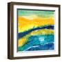 Sunny Seaside II-Joyce Combs-Framed Art Print