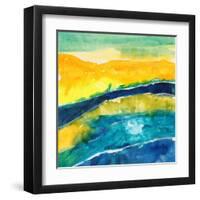 Sunny Seaside II-Joyce Combs-Framed Art Print