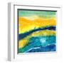 Sunny Seaside II-Joyce Combs-Framed Art Print