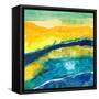 Sunny Seaside II-Joyce Combs-Framed Stretched Canvas