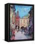 Sunny Side, Prague-Sylvia Paul-Framed Stretched Canvas