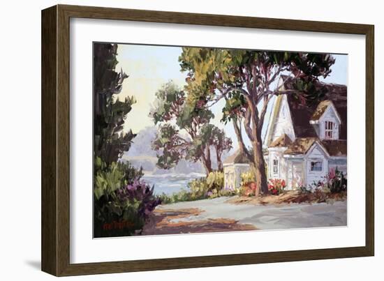 Sunny Side Street-Erin Dertner-Framed Art Print