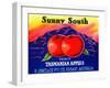 Sunny South Tasmanian Apples-null-Framed Art Print