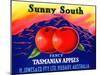 Sunny South Tasmanian Apples-null-Mounted Art Print