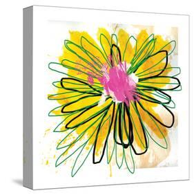 Sunny Splash Flower-Elle Stewart-Stretched Canvas