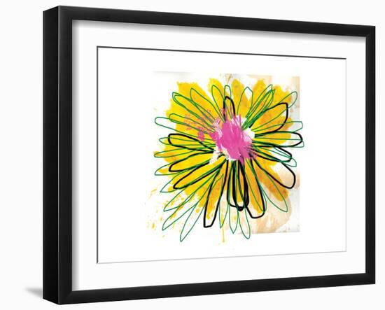 Sunny Splash Flower-Elle Stewart-Framed Art Print