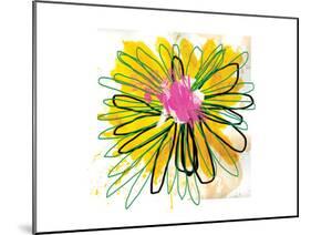 Sunny Splash Flower-Elle Stewart-Mounted Art Print