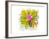 Sunny Splash Flower-Elle Stewart-Framed Art Print