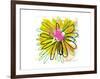 Sunny Splash Flower-Elle Stewart-Framed Art Print