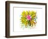 Sunny Splash Flower-Elle Stewart-Framed Art Print