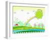 Sunny Spring Scenery-TongRo-Framed Giclee Print