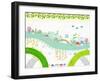 Sunny Spring Scenery-TongRo-Framed Giclee Print