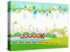 Sunny Spring Scenery-TongRo-Stretched Canvas
