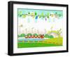 Sunny Spring Scenery-TongRo-Framed Giclee Print