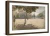 Sunny Square-Giuseppe De Nittis-Framed Giclee Print