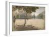 Sunny Square-Giuseppe De Nittis-Framed Giclee Print