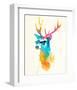 Sunny Stag-Robert Farkas-Framed Art Print