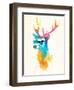 Sunny Stag-Robert Farkas-Framed Art Print