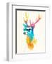 Sunny Stag-Robert Farkas-Framed Art Print