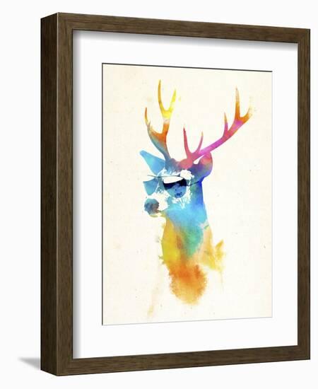 Sunny Stag-Robert Farkas-Framed Giclee Print