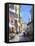 Sunny Street in Portofino-Michael Swanson-Framed Stretched Canvas